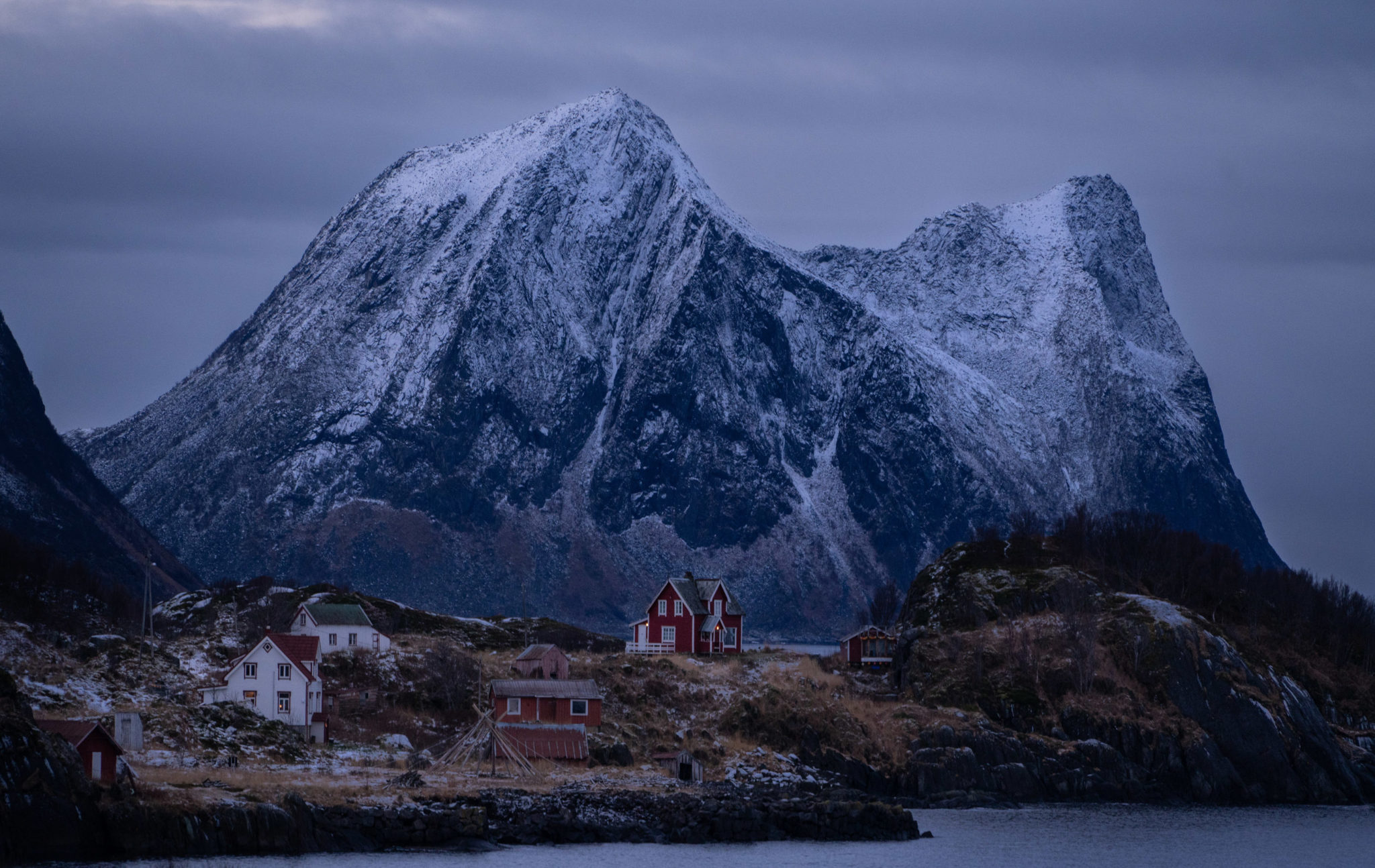 På ytterkysten, hvor snøen ligger kortest © Virgil Reglioni 