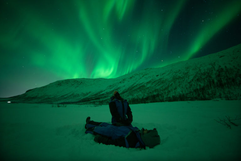 Lie down in the snow and enjoy it © Virgil Reglioni