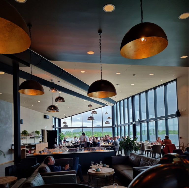 Grand windows, grand views © Ringstad Resort
