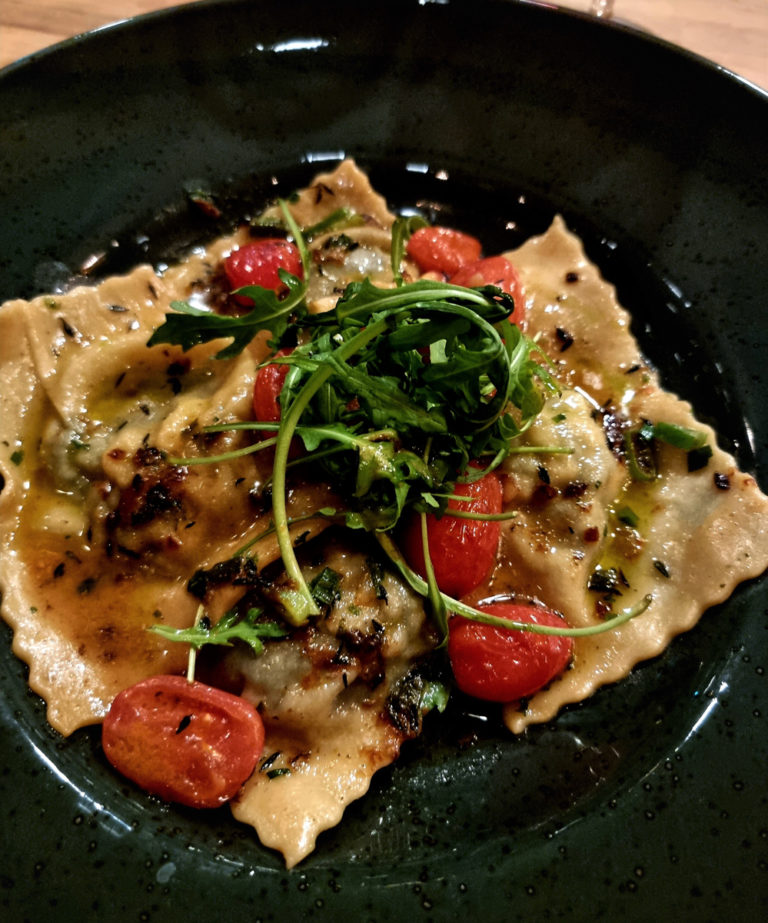 Ravioli med torskefyll © Ringstad Resort 