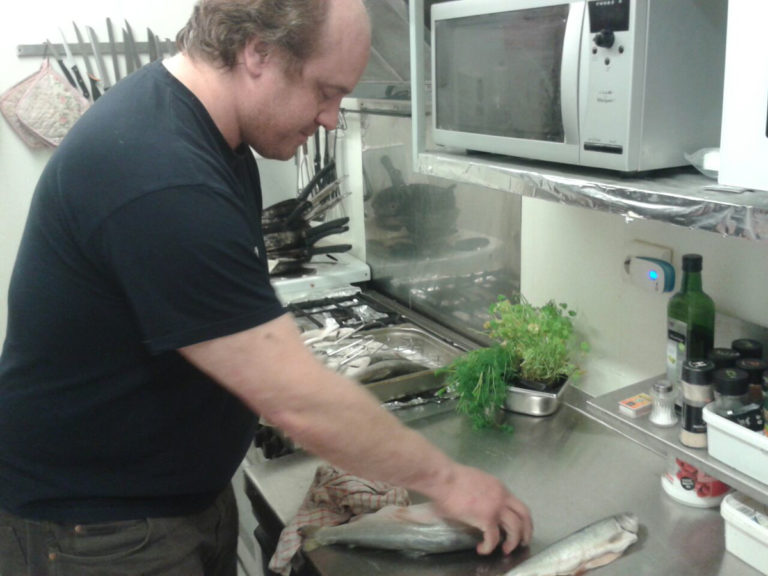The Arctic char is all fresh © Holmvik Brygge