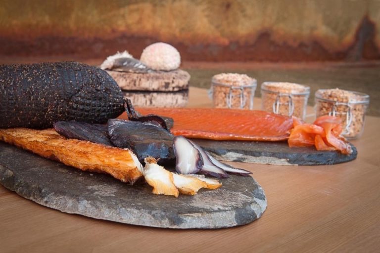 Delicious starters from the sea © Neumanns Røykeri og Supperclub