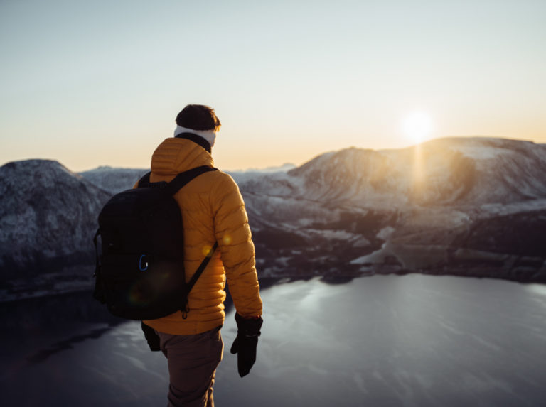 From Mount Keipen, the view is wide. Come here in the short winter's day, and return at night to look for Northern Lights © Torstein Lund Sperstad