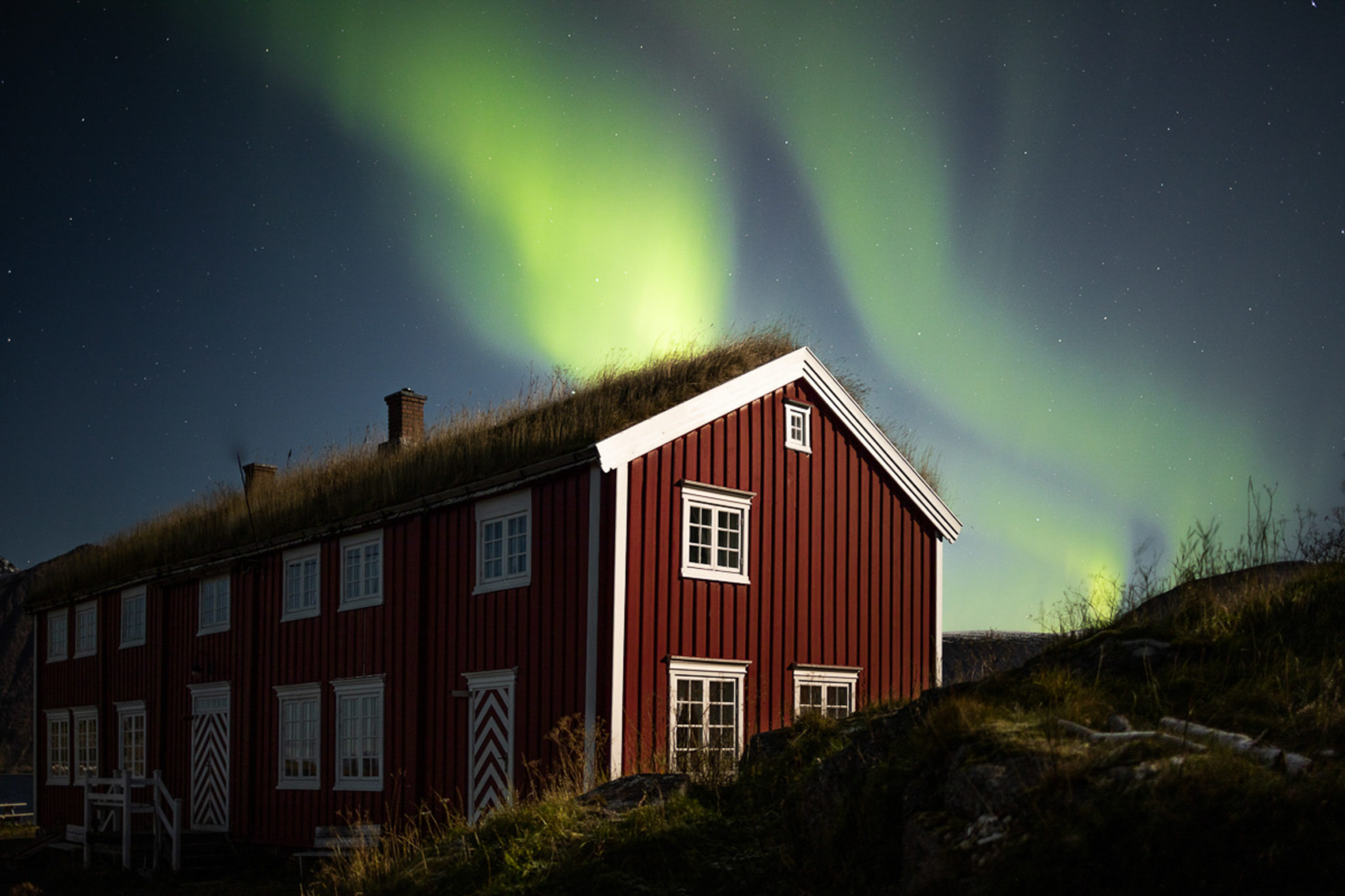 Hovedhuset på Elgsnes © André Askeland 