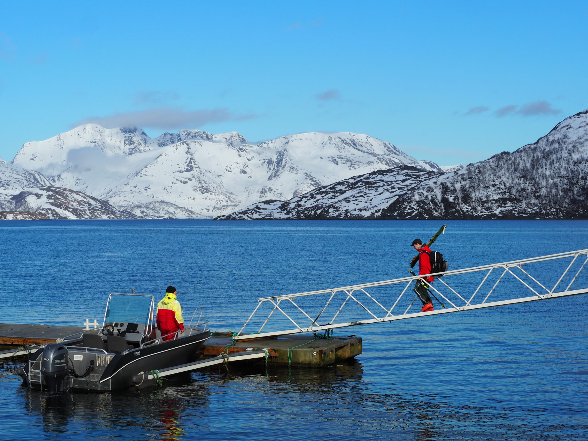 På Seiland er det båttransport som gjelder © Seiland House