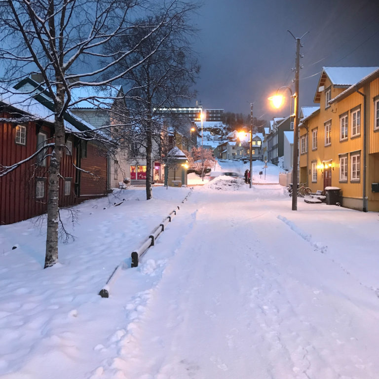 The Nordre Tollbugate Street is a colourful street on the edge of the inner city. Walk it all the way to the top for a fab view © Knut Hansvold