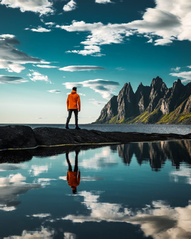 Towards the Okshornan cliffs © Tobias Bjørkli