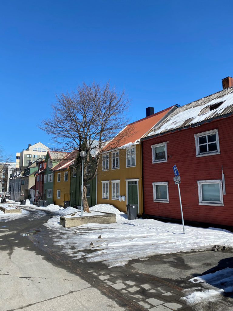 Spring sunshine in the Prestenggata Street © Knut Hansvold