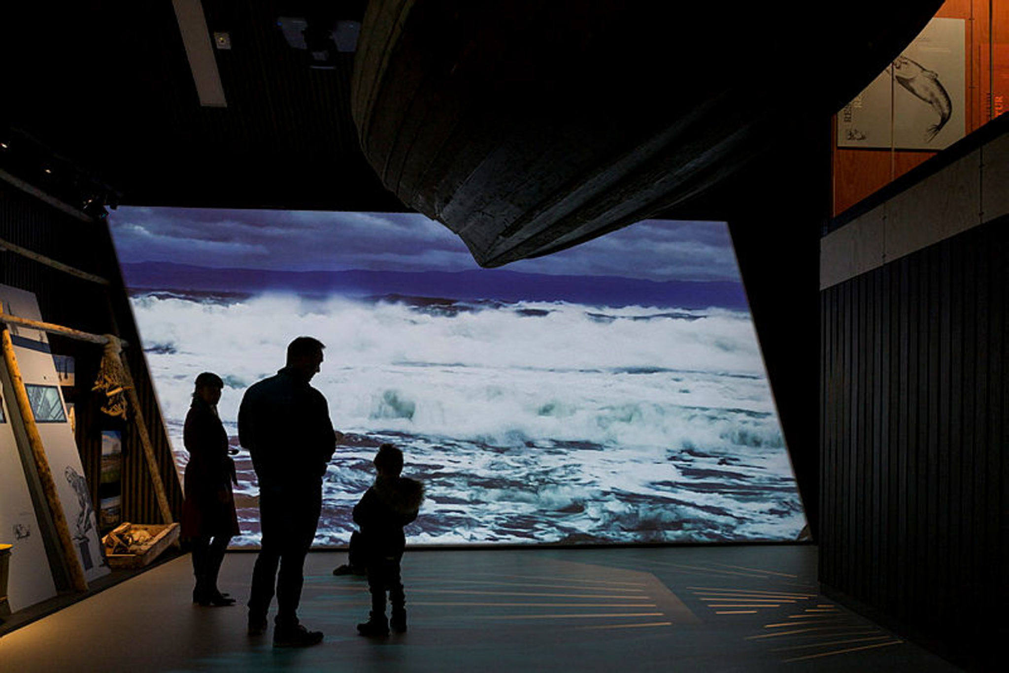 Meeting the Arctic Ocean - the Kven people were inland people, but soon learned to master the fury of the Varanger fjord © Vadsø museum - Ruija kvenmuseum