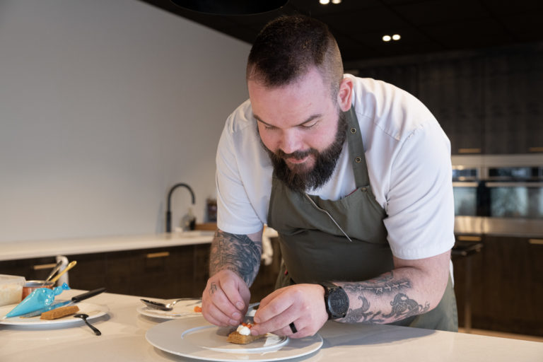 A dessert is being born © Lars Åke Andersen