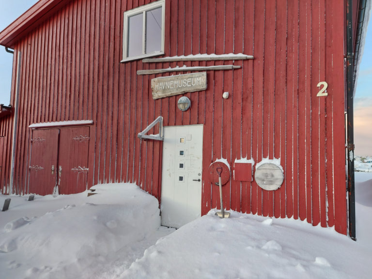 Det er måket vei til Havnemuseet © Havnemuseet i Berlevåg
