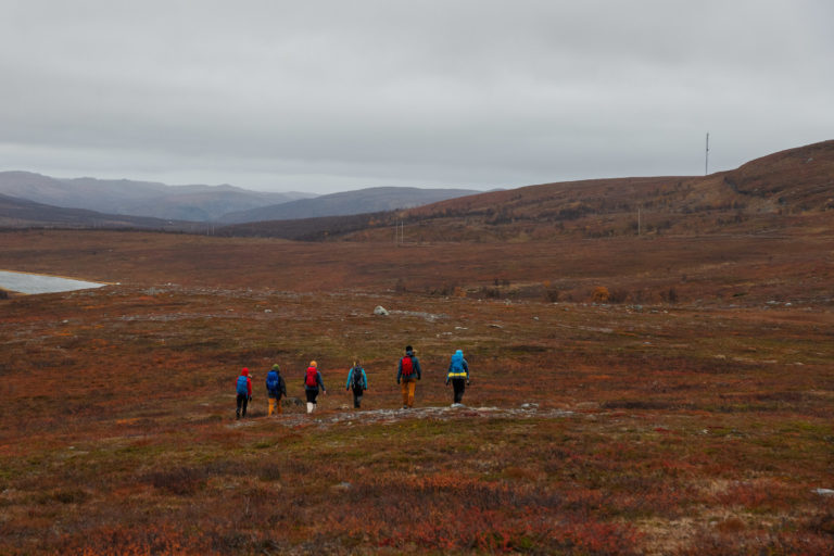 Heading to the viewpoint of Alta Canyon © Magnus Askeland