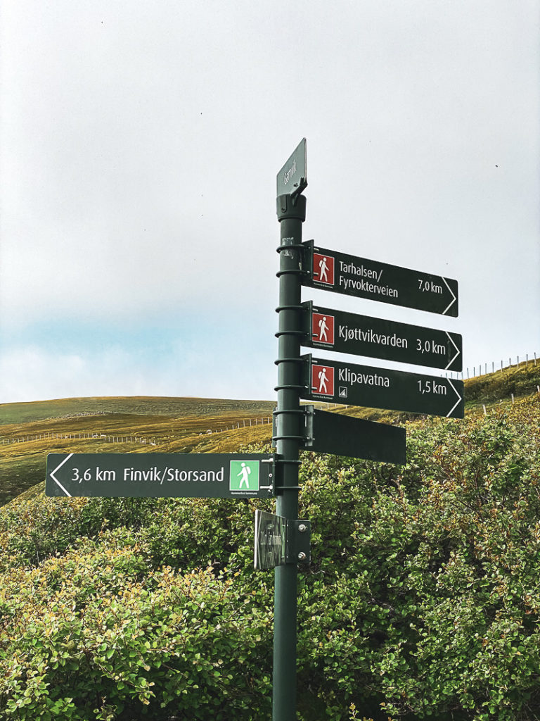 Finding your way around Sørøya Island © Katelin Pell