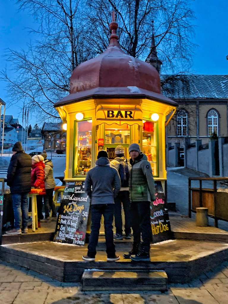 "The Rocket" is a fun place in the Main street of Tromsø. Foto: Bjørn-Owe Holmberg / nordnorge.dev09.dekodes.no