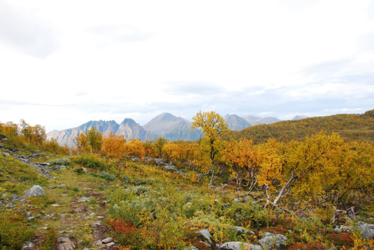 På vei opp på Keipen © Knut Hansvold