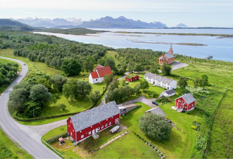 Gildeskpl kirkested. Foto: Ernst Furuhatt / Nordlandsmuseet