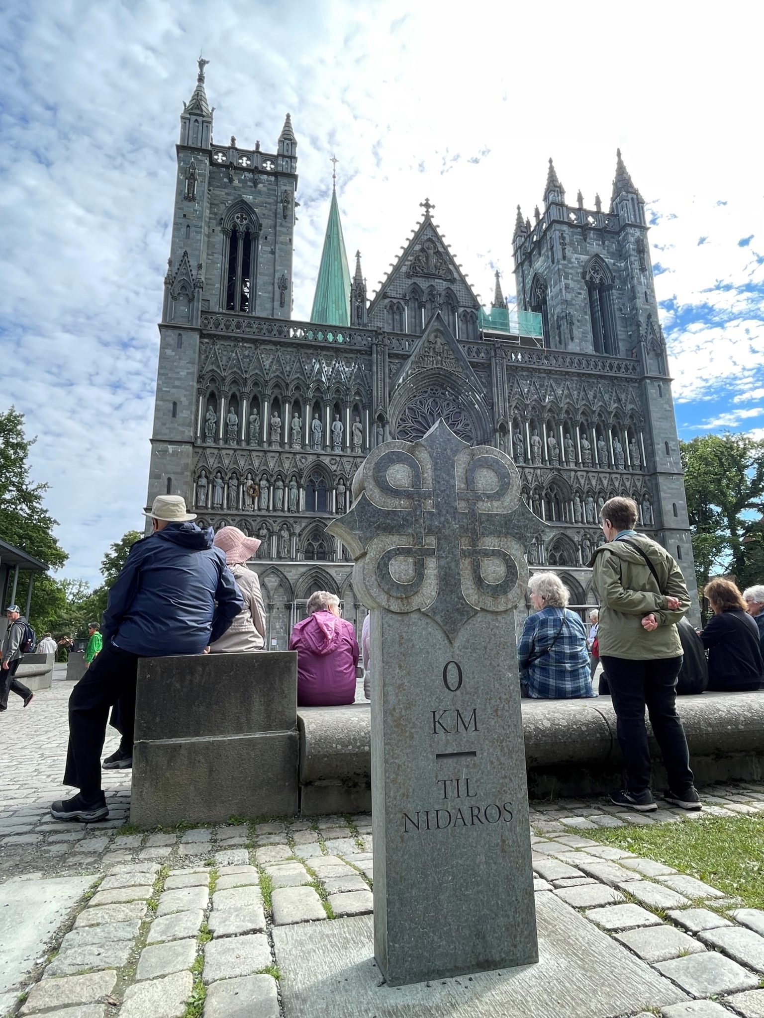 The main pilgrimage destination in the north; the Nidaros Cathedral. Photo: Roger Johansen / nordnorge.dev09.dekodes.no