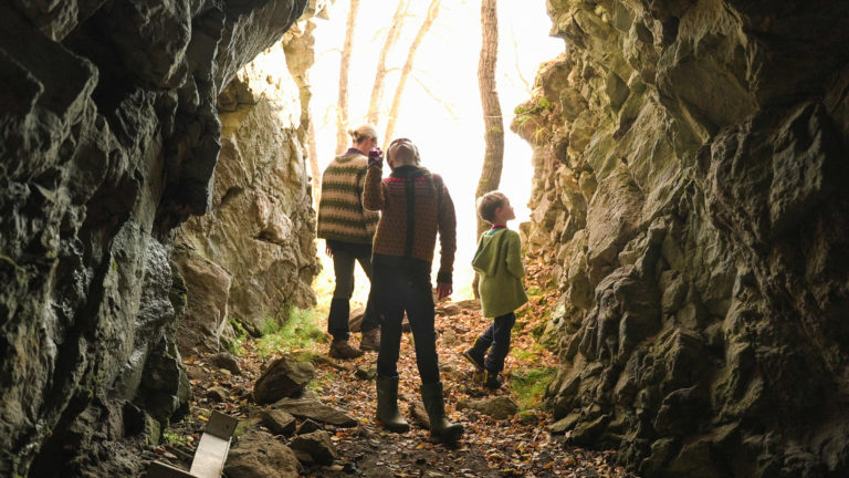 On an autumn walk there is a lot of autumn leaves to kick into © Camp Solbergfjord