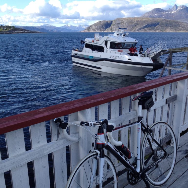 Bring your bike and travel like the locals, onboard the Express Boat. Photo: Roger Johansen / nordnorge.dev09.dekodes.no
