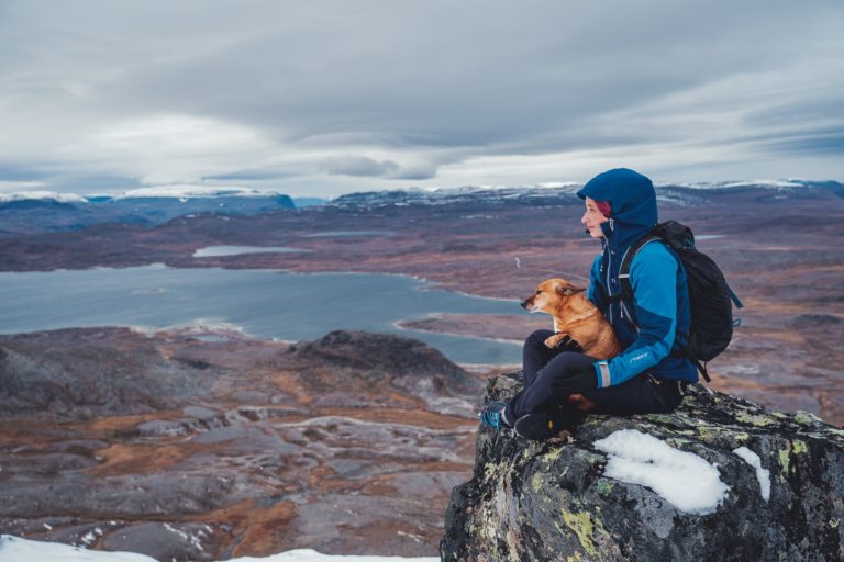 View from Mount Halti, the highest mountain in Finland, most easily reached from Norway © Petr Pavlíček