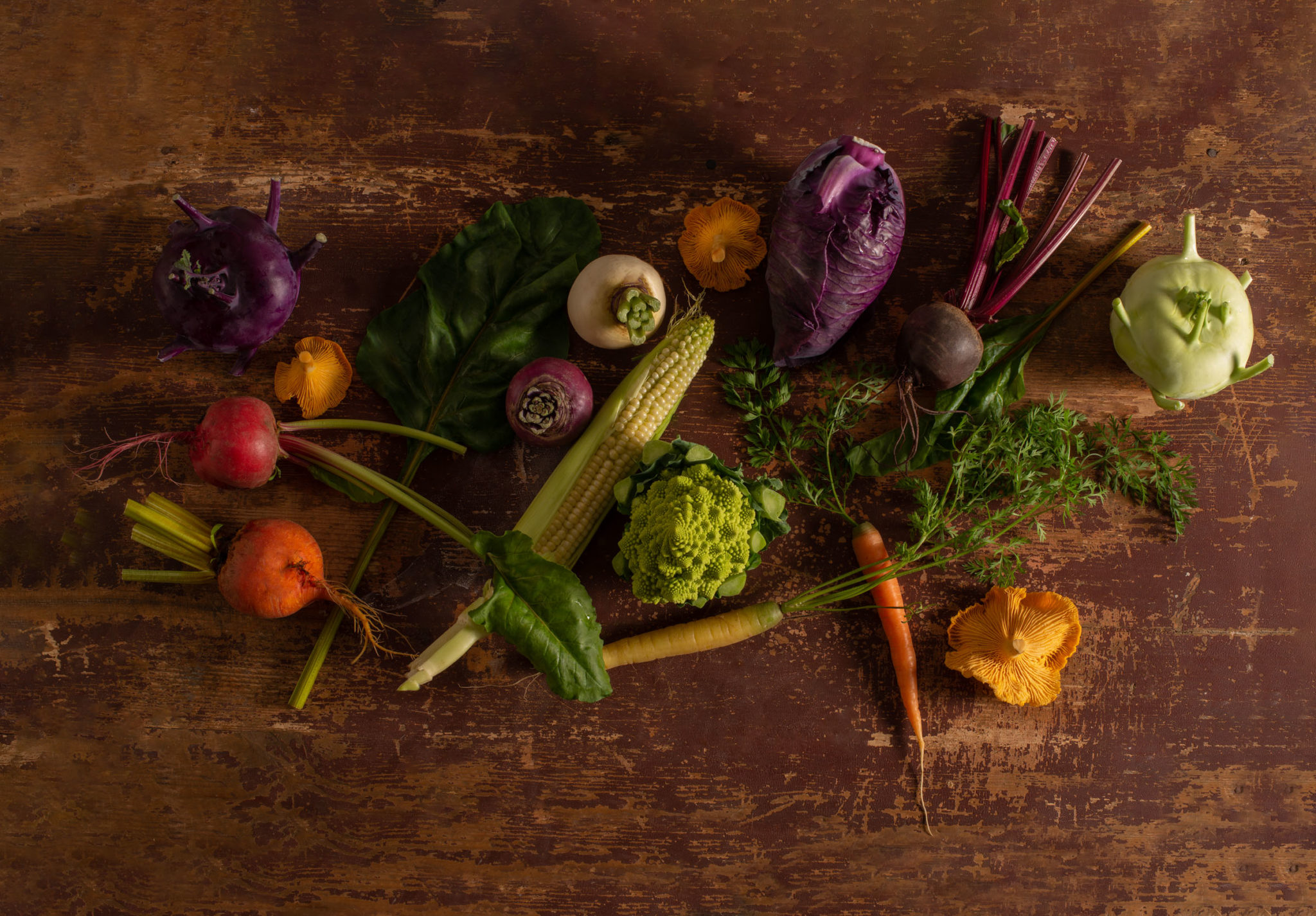 Vegetables from Senja Island. Foto: Eirik Nilssen / Senja by Heart