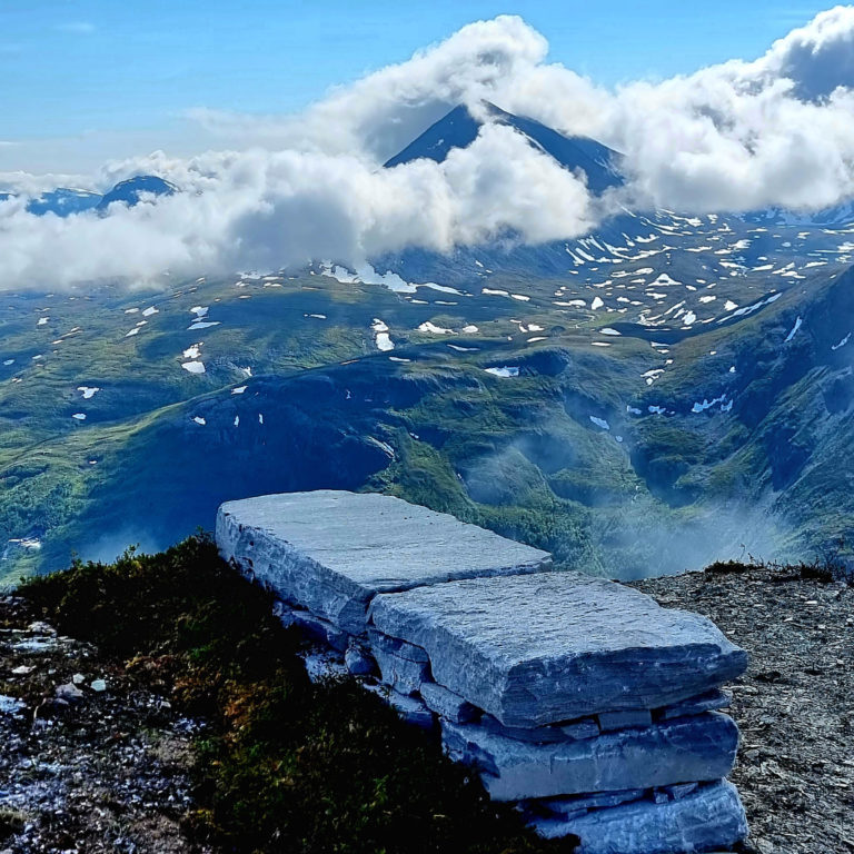 Wide views from the Lyngentrappa - the Lyngen Steps © Erik Joachimsen
