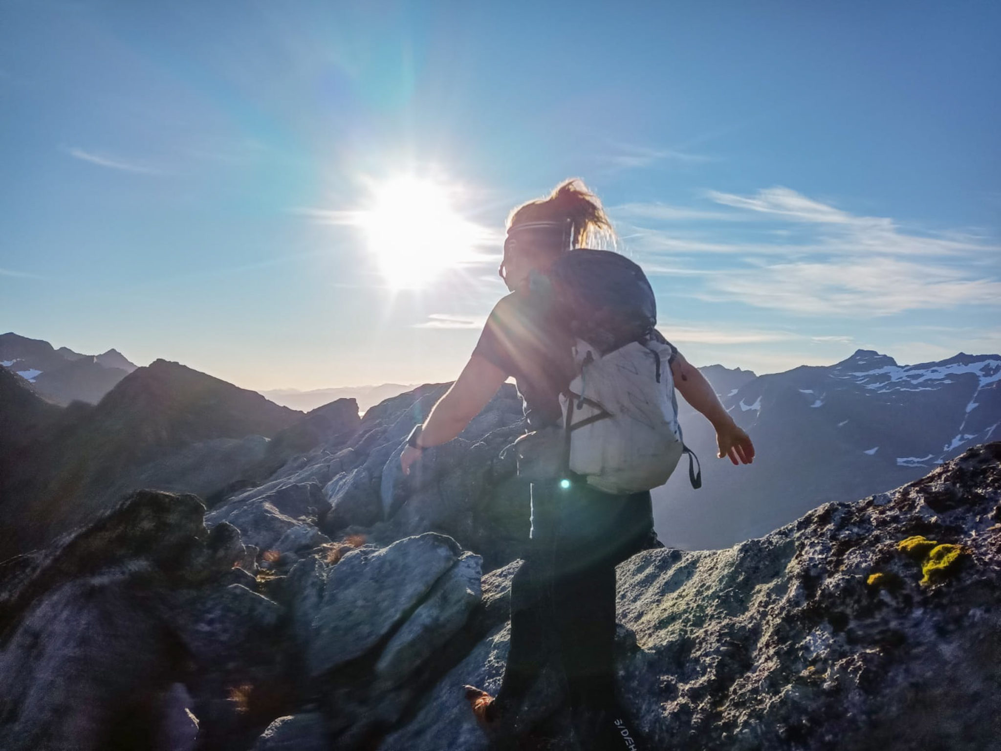 Ersfjordtraversen - the Ersfjord Traverse - is at its best in good weather © Kristin Harila