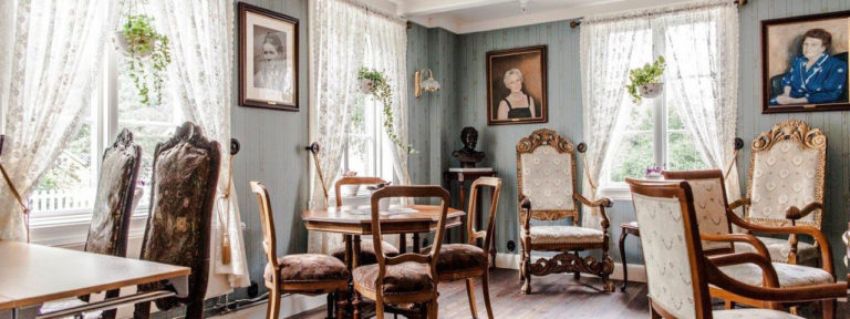 Fru Haugans Hotel. Photo: The historical hotels