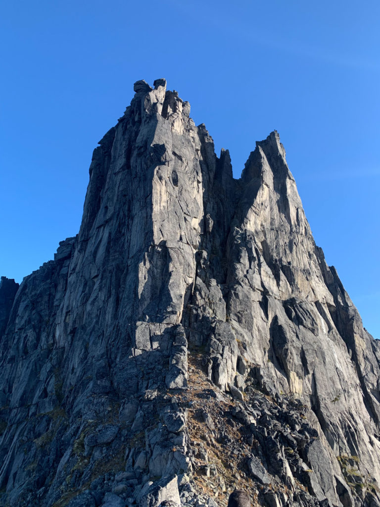 Stolstolpan - part of the Ersfjordtraversen © Kristin Harila