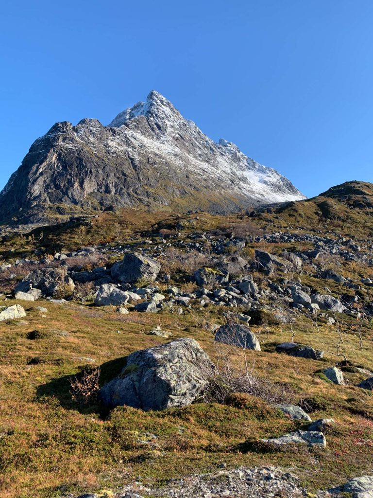 Sugar coating in the autumn at Senja Island © Kristin Harila