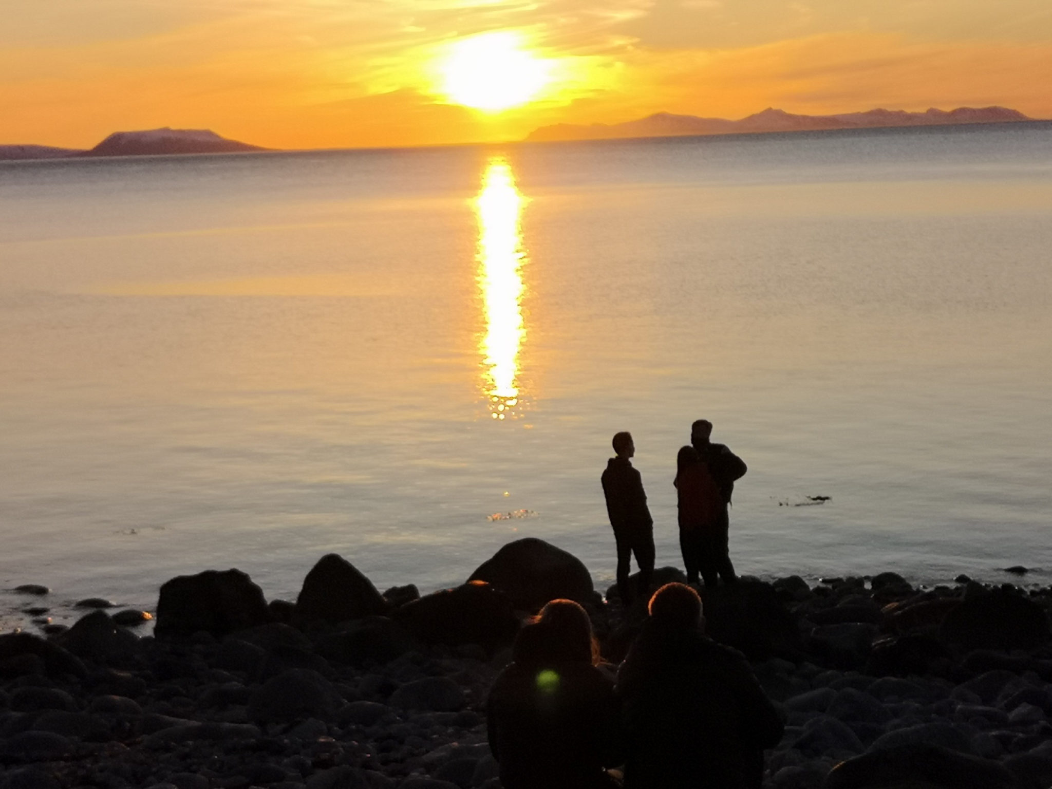 Wide view from Nupen, at the mouth of the Kvæfjord © Ellen Eliseussen / Kvæfjord kommune