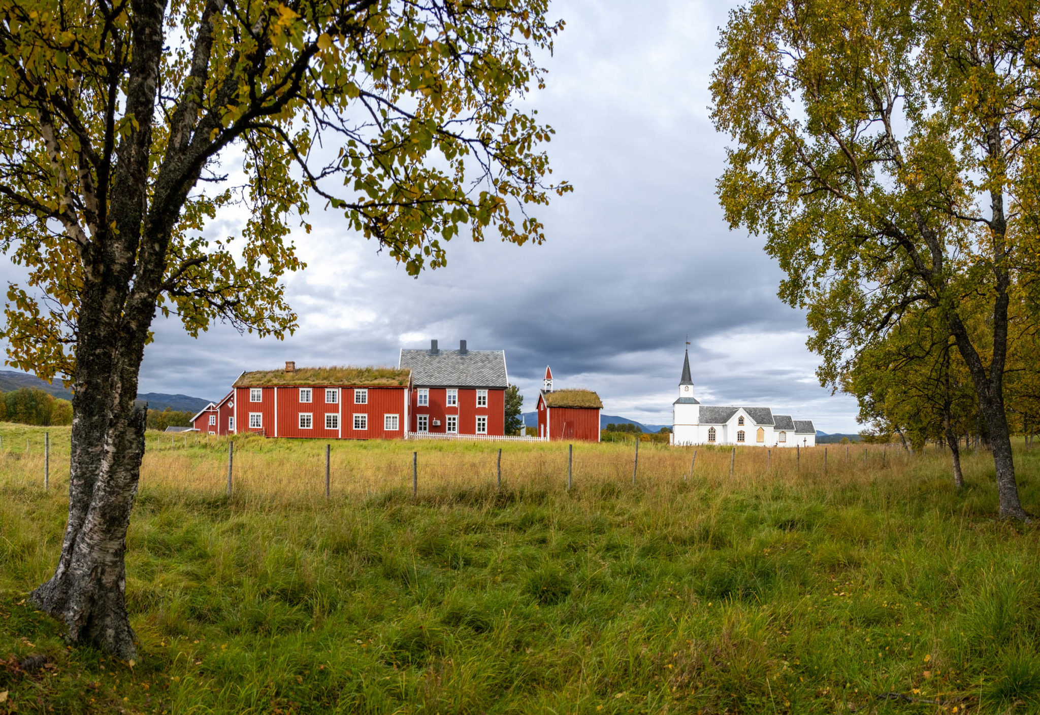 The autumn on its way to the vicarage of Tranøy © Dag Arild Larsen/Midt-Troms Museum