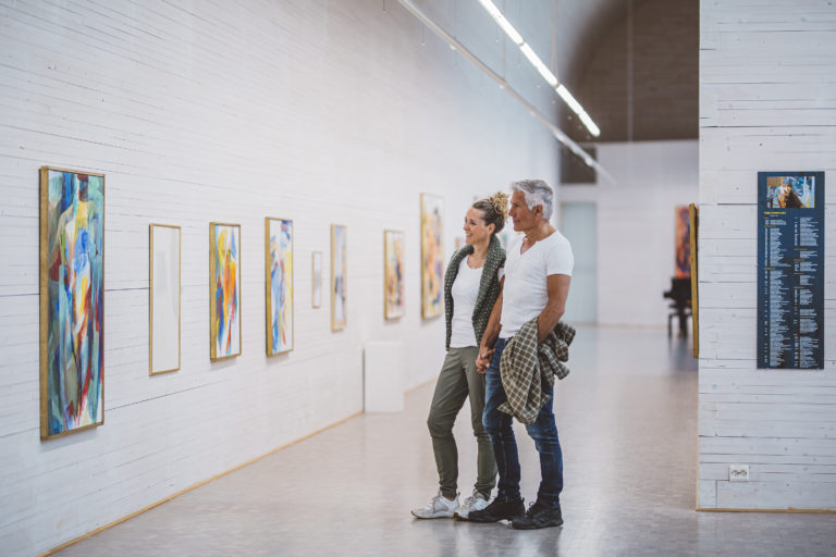 Adde Zetterquist art gallery at Storjord. Photo: Karoline O. A. Pettersen / Saltdal Business Network